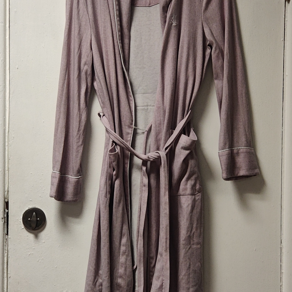 Elegant Mauve Women's Robe
